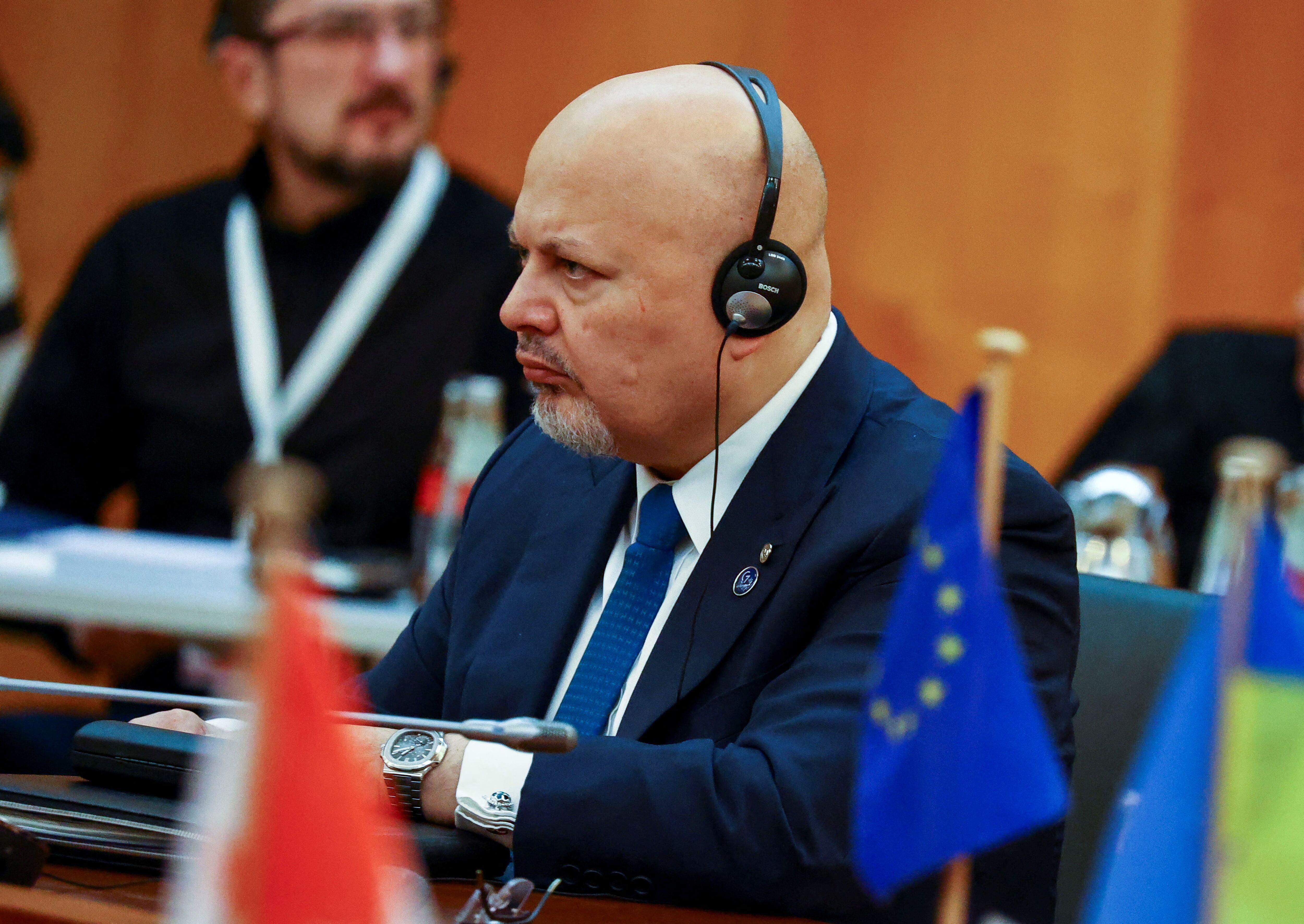 Karim Khan, fiscal general de la Corte Penal Internacional (REUTERS/Christian Mang)