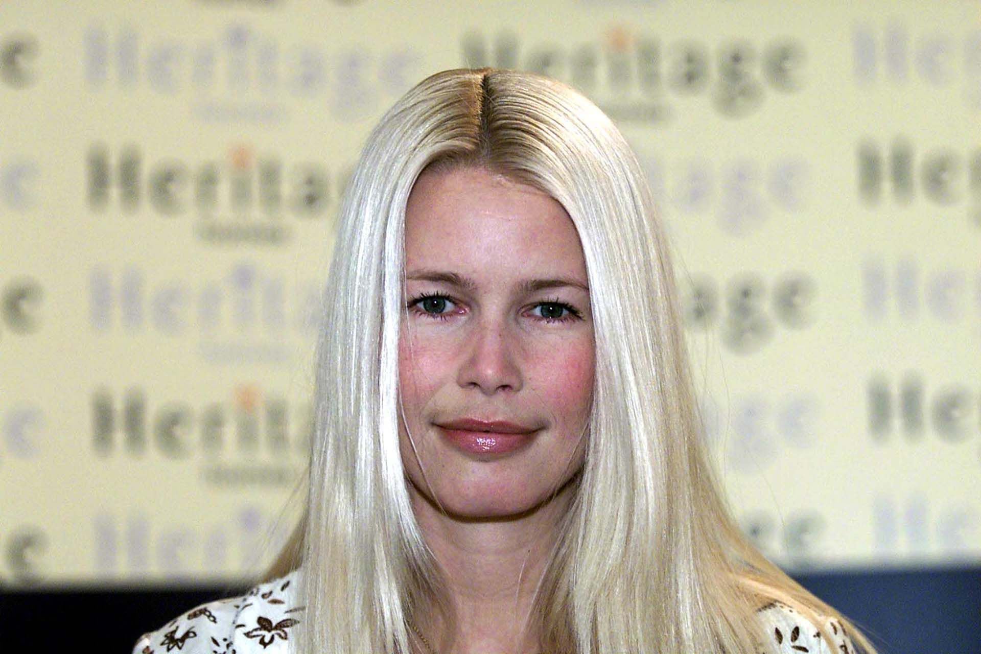 Claudia Schiffer, en febrero de este año (Foto: Shutterstock)