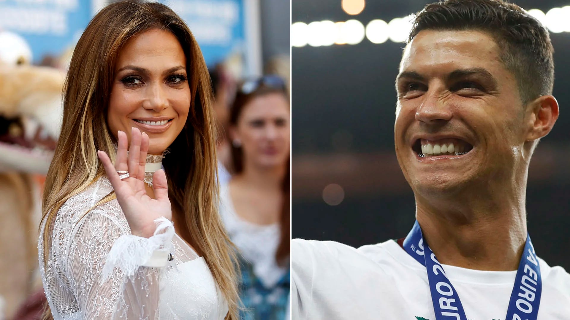 Jennifer Lopez y Cristiano Ronaldo