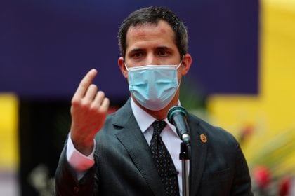 El líder opositor venezolano Juan Guaidó (EFE/ Miguel Gutiérrez/Archivo)