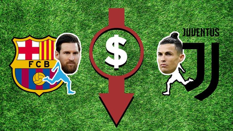 Lionel Messi y Cristiano Ronaldo se alejan de los primeros puestos del ranking de los futbolistas más valiosos de la actualidad