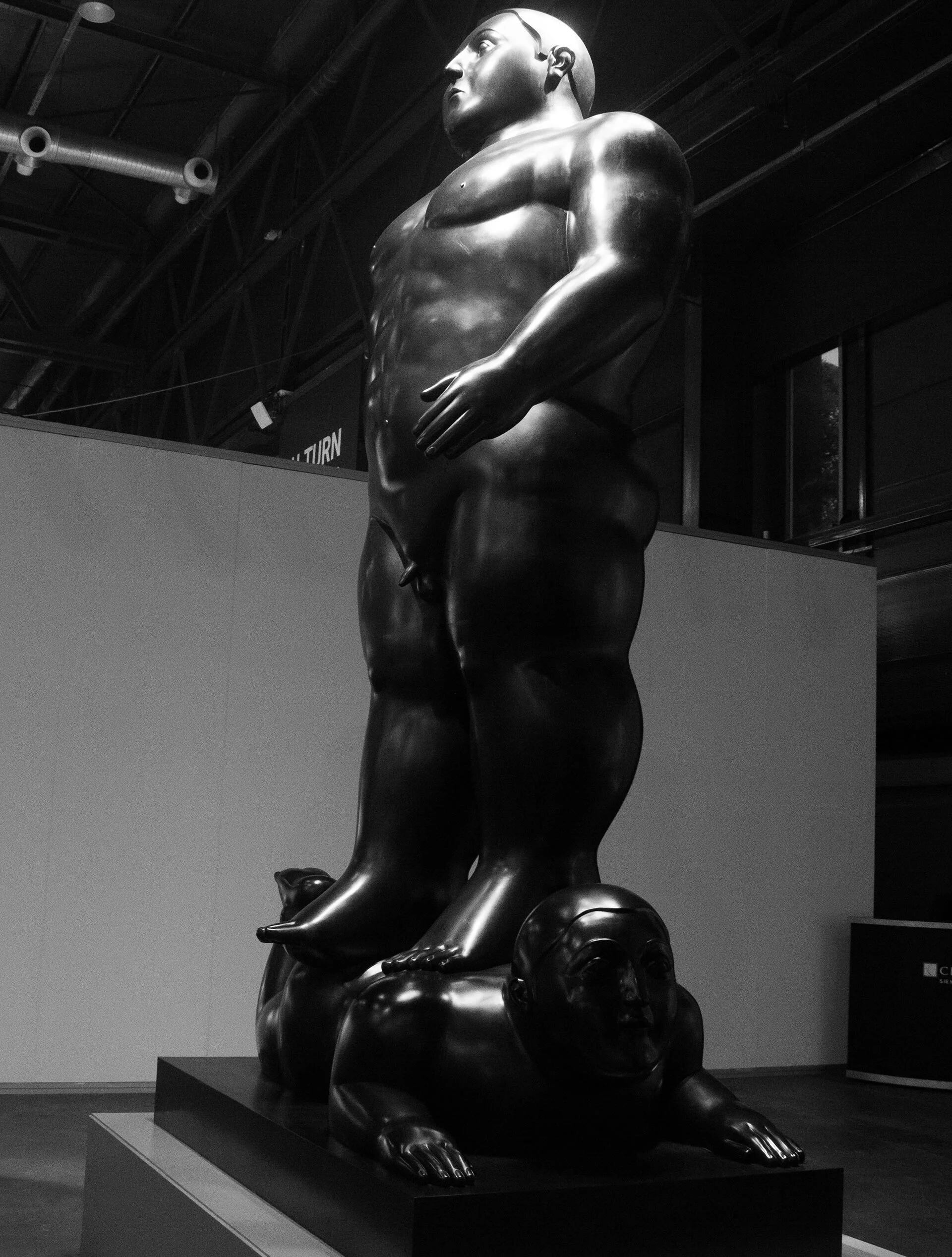 La escultura de Botero fue una de las grandes atracciones de la feria. (Foto: Lali Agüero)