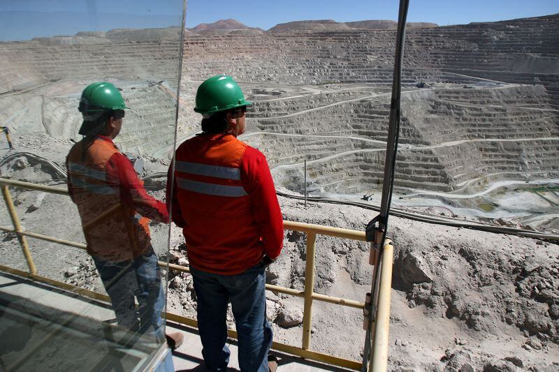 El crecimiento de la minería condujo a un incremento del empleo registrado en el sector. REUTERS