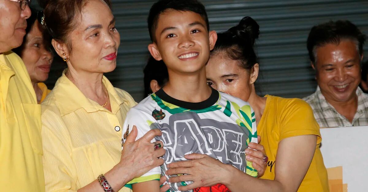 One of the children rescued from a cave in Thailand dies