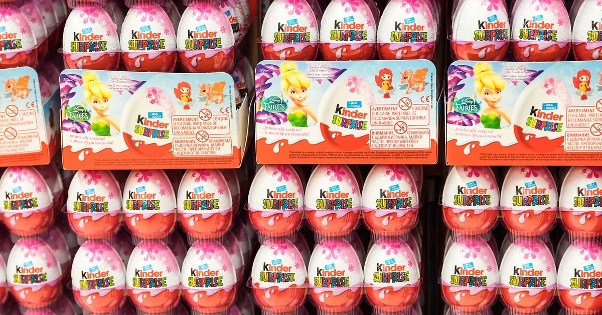 Kinder chocolates banned from sale in Europe after dozens of cases of Salmonella