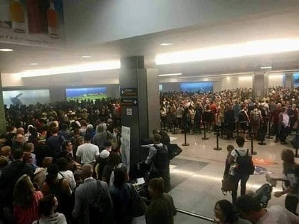 Las mujeres fueron rastreadas en el aeropuerto capitalino (Foto: archivo)