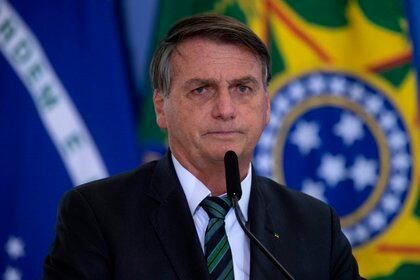 En la imagen el presidente de Brasil, Jair Bolsonaro. EFE/ Joédson Alves 