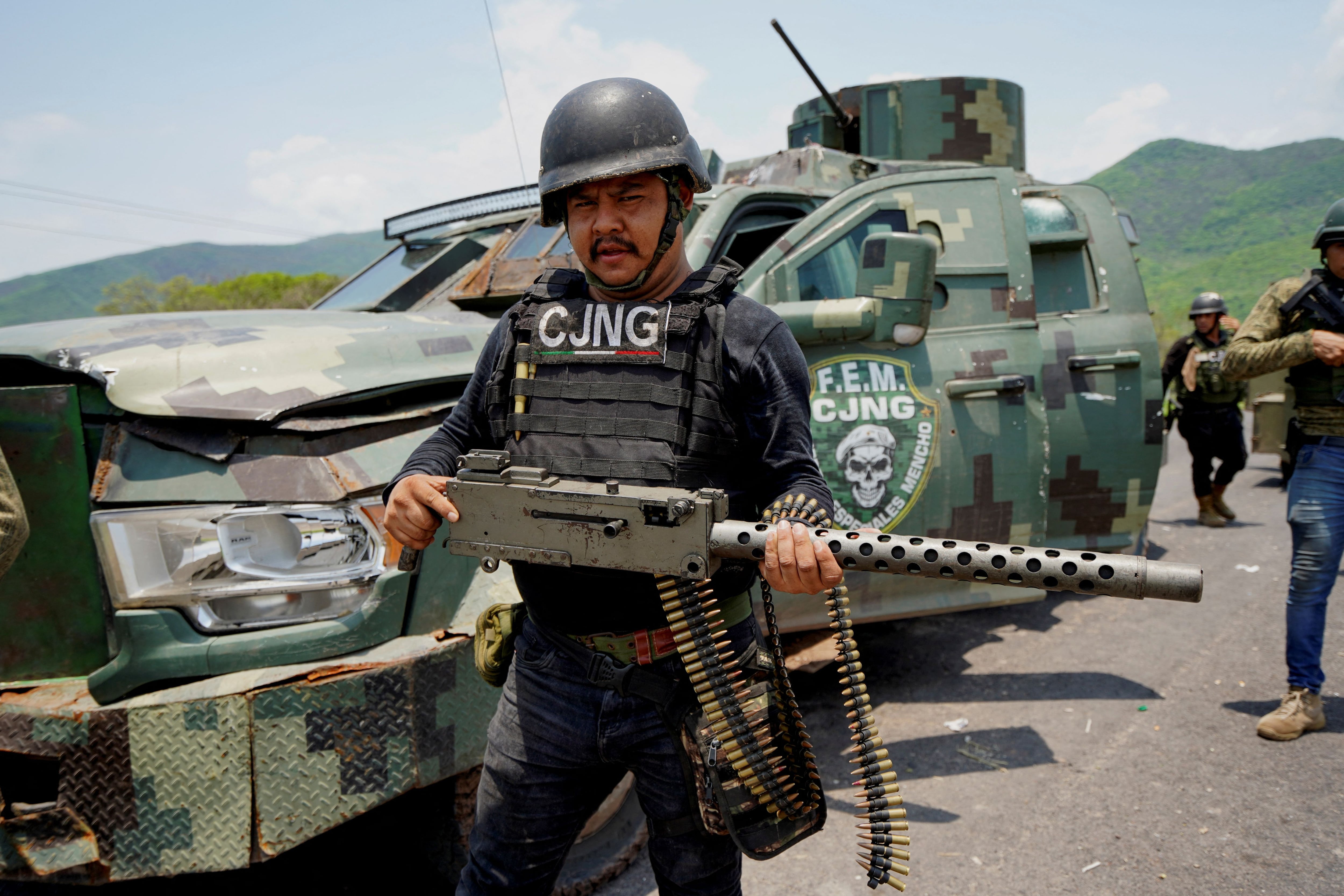 Ataque del CJNG al Ejército en Uruapan, Michoacán, deja dos heridos y cinco  detenidos - Infobae