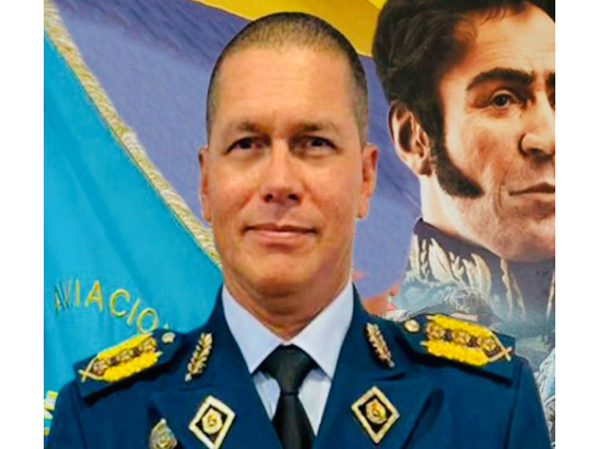 MG Santiago Alejandro Infante Itriago, comandante general de la Aviación