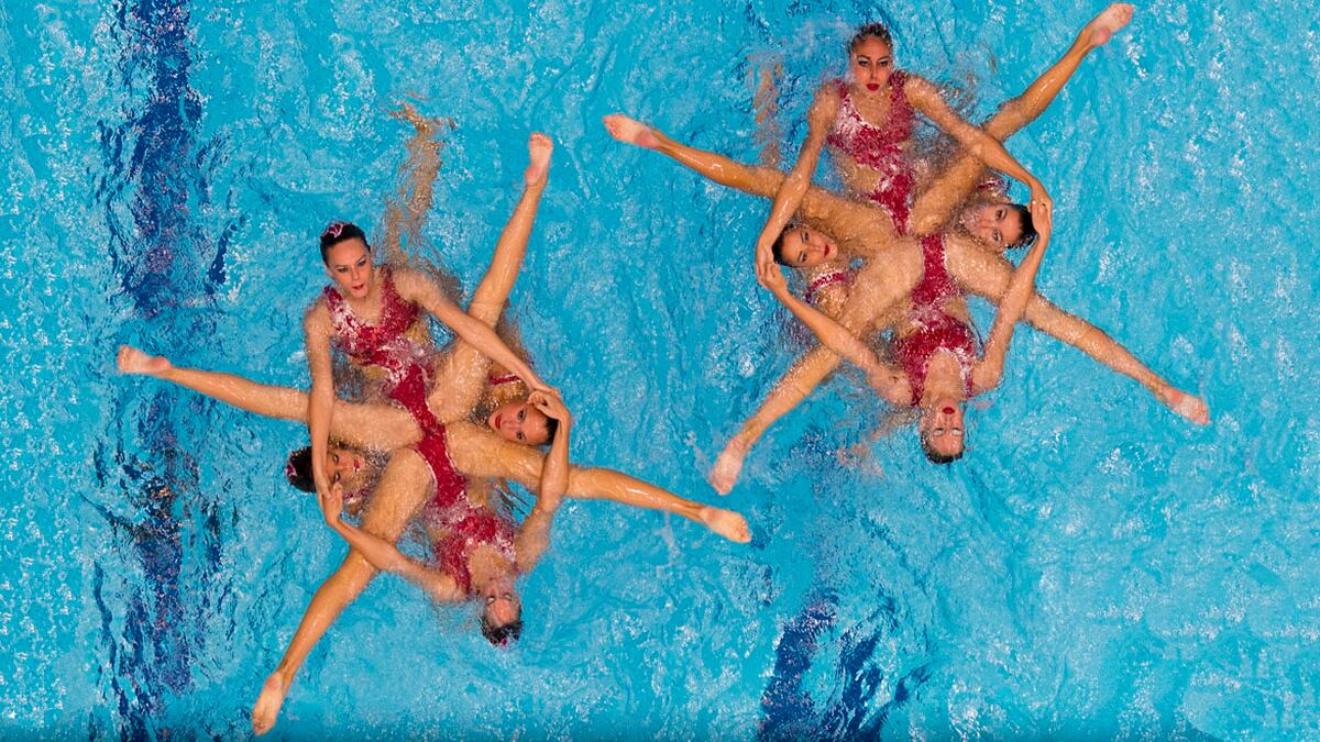 Resultado de imagen para nado sincronizado