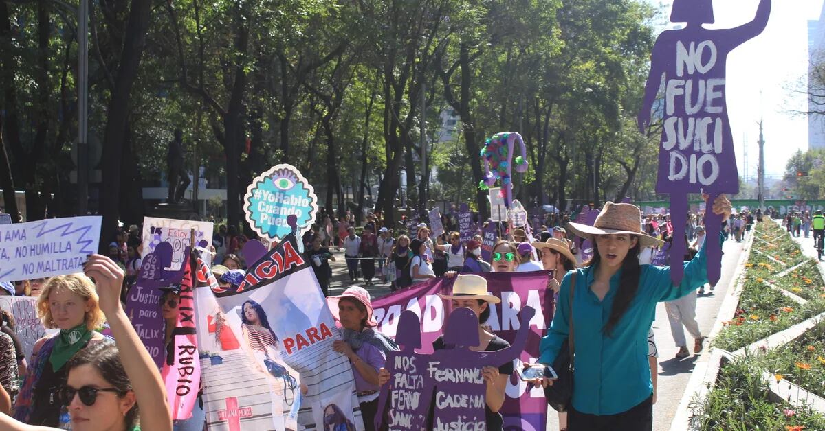 International Women’s Day in photos: it was the march from 8M to CDMX