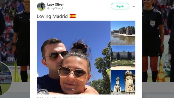 Las imagenes de Lucy Oliver en Madrid