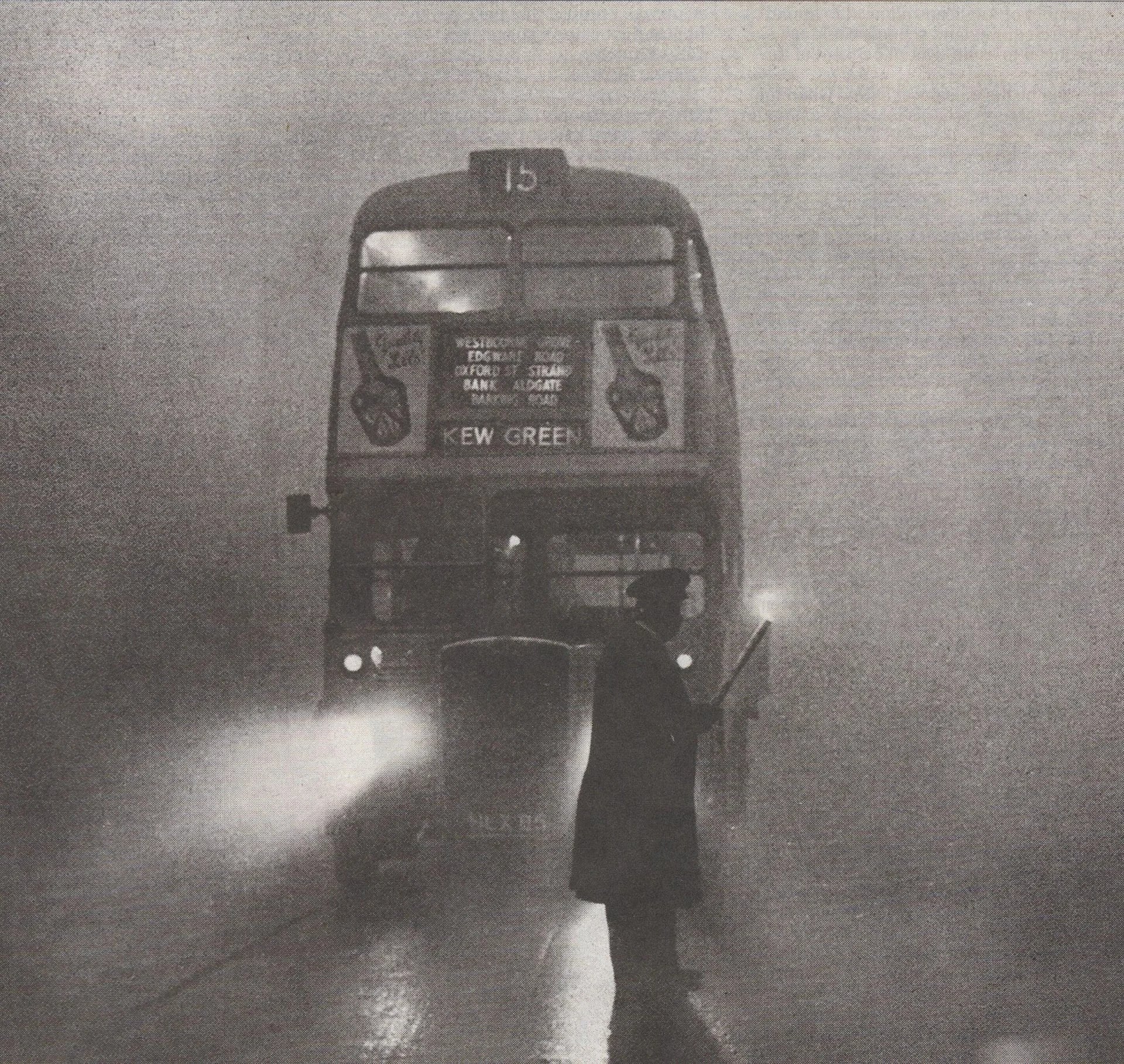 En la histórica niebla de diciembre de 1952, en Londres murieron contaminadas al menos doce mil personas