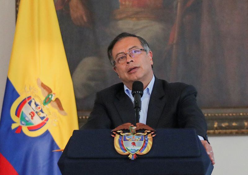 El presidente se pronunció en su cuenta de Twitter frente al paro minero. REUTERS/Luisa González