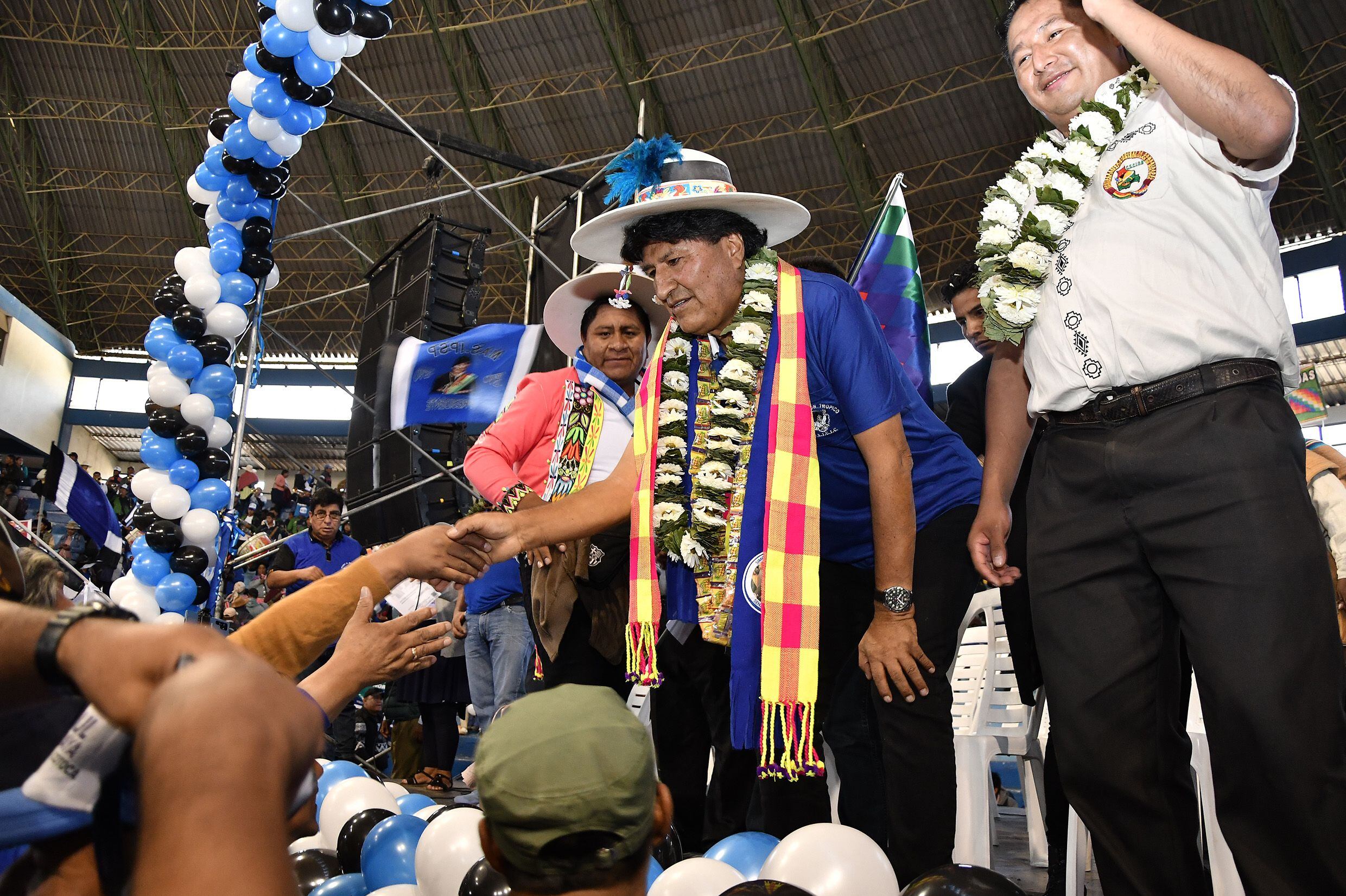Evo Morales dice que Bolivia estaría en una 