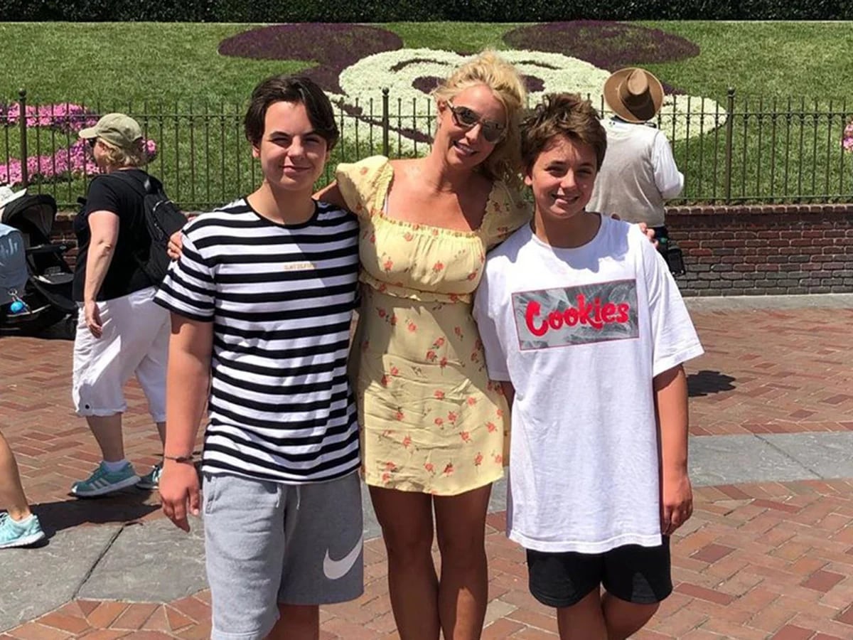 Britney Spears e hijos