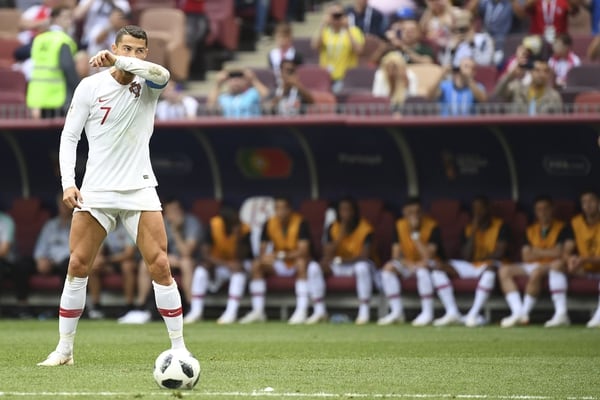 Cristiano suma cuatro goles en Rusia 2018 y es el mÃ¡ximo anotador de la Copa (AFP)
