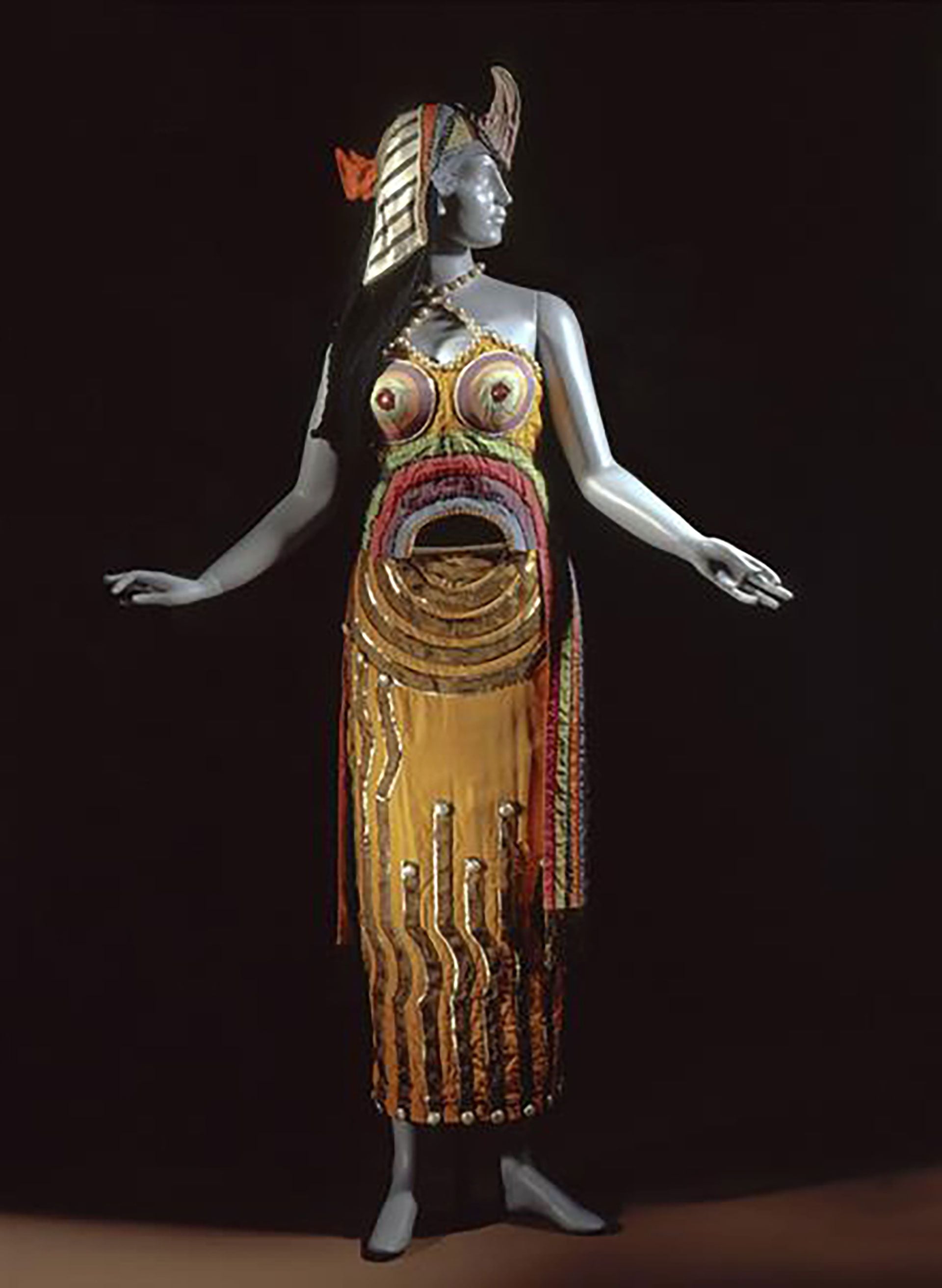 Diseño de Sonia Delaunay para la obra "Cleopatra" (1918)