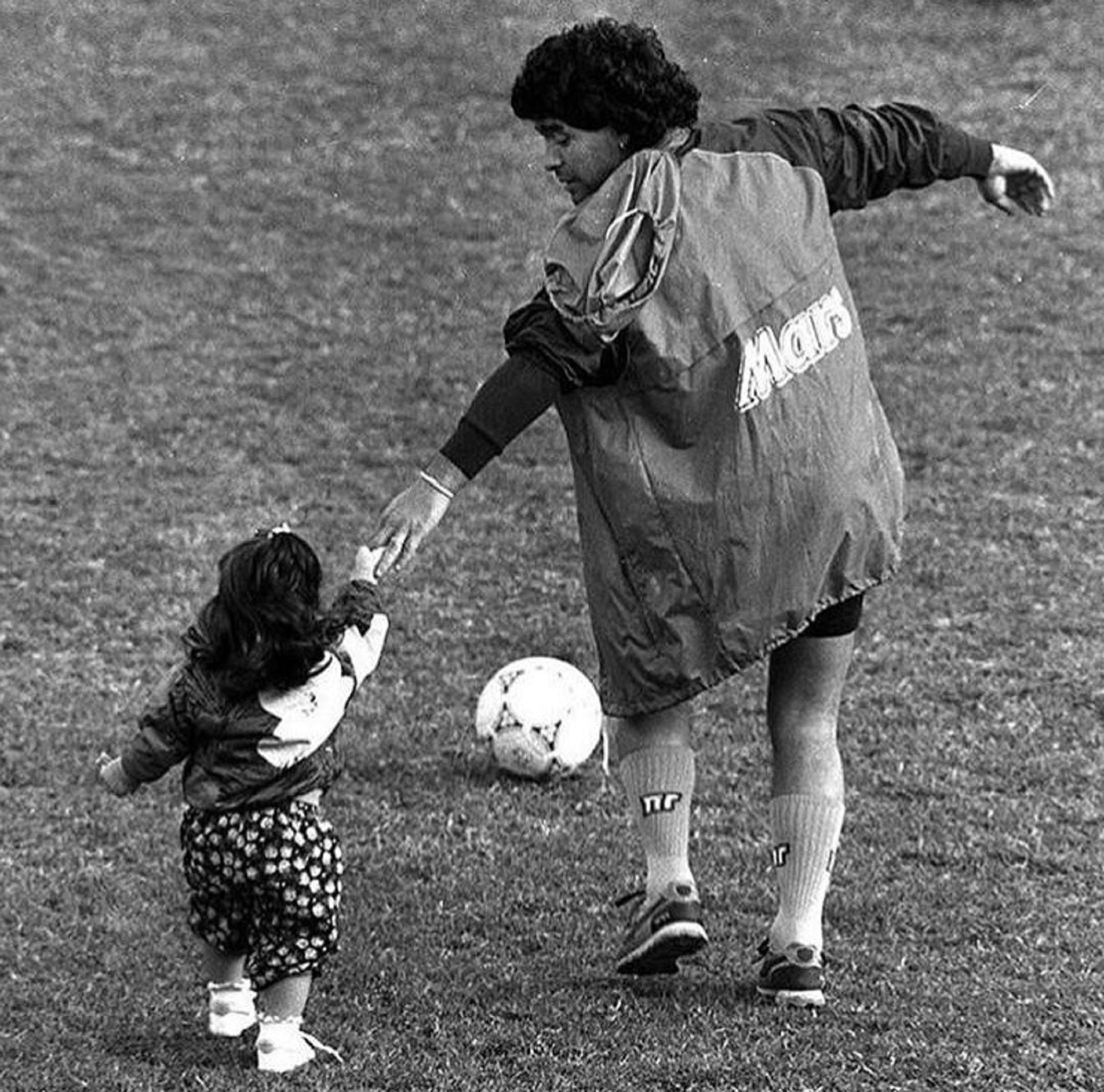 La foto que compartió Gianinna Maradona en el posteo de Instagram