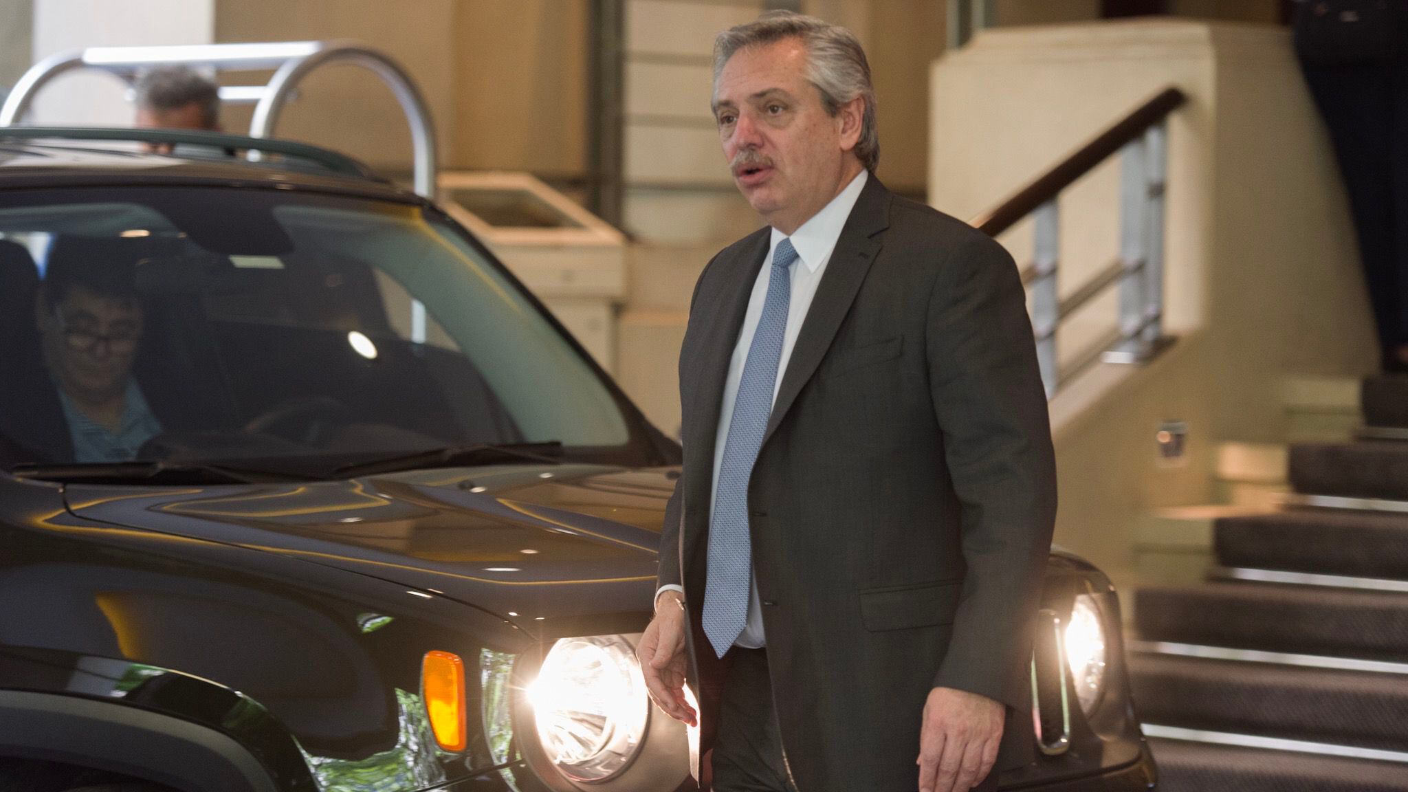 El presidente electo Alberto Fernández  (Adrián Escandar)