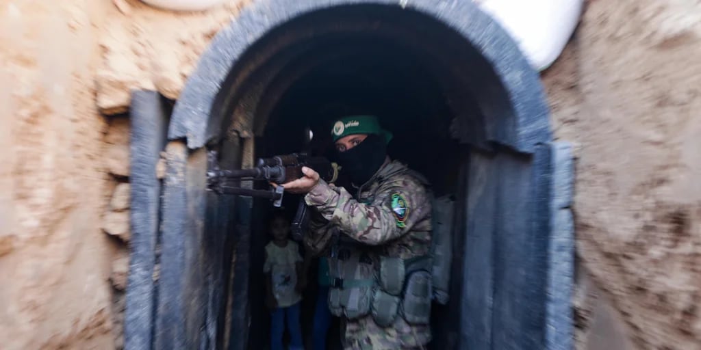 El Ejército de Israel atacó a los terroristas de Hamas en su compleja red de túneles en Gaza
