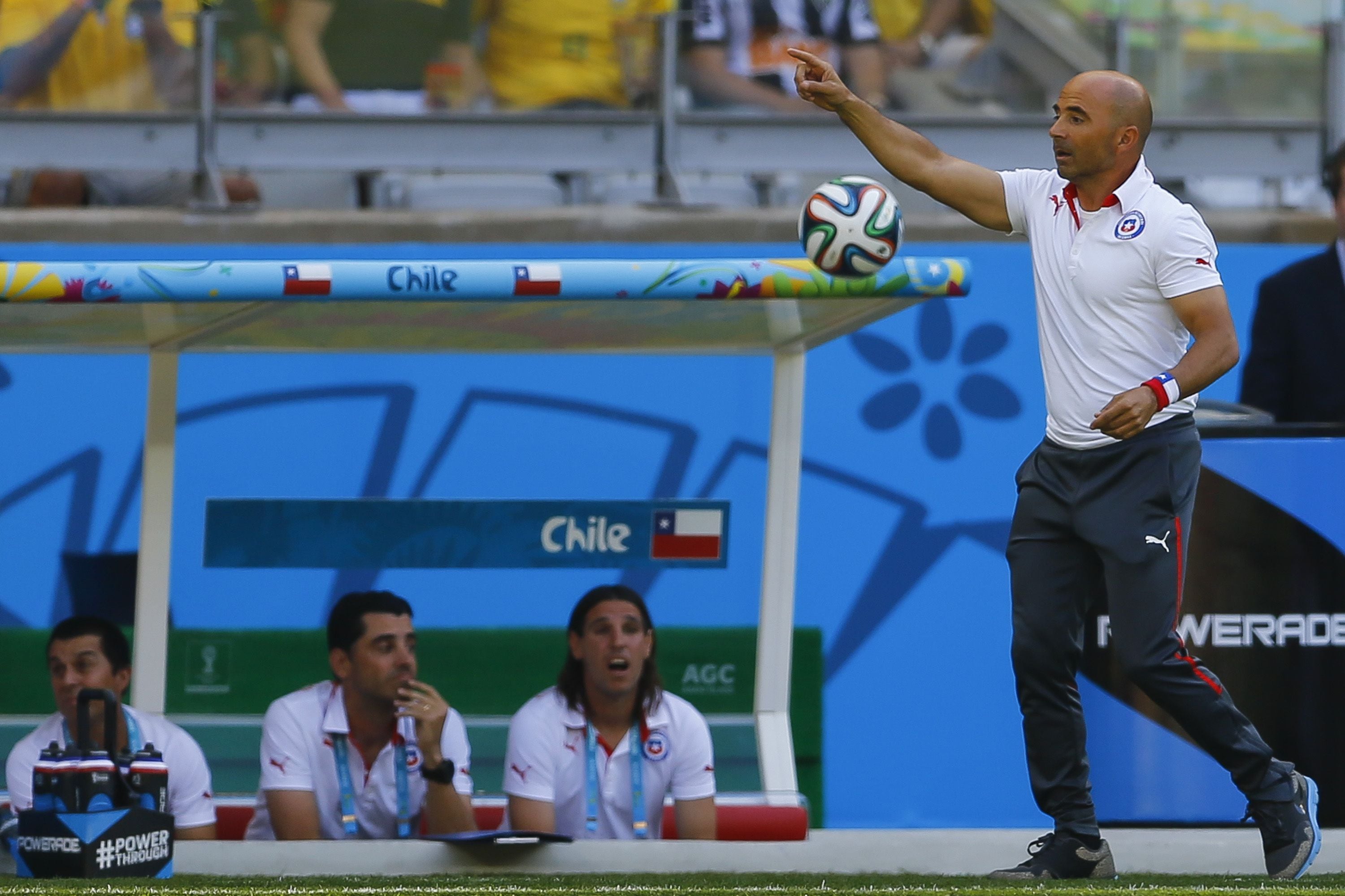 Sampaoli aportó su granito de arena para el cuerpo técnico argentino en el Mundial de Brasil