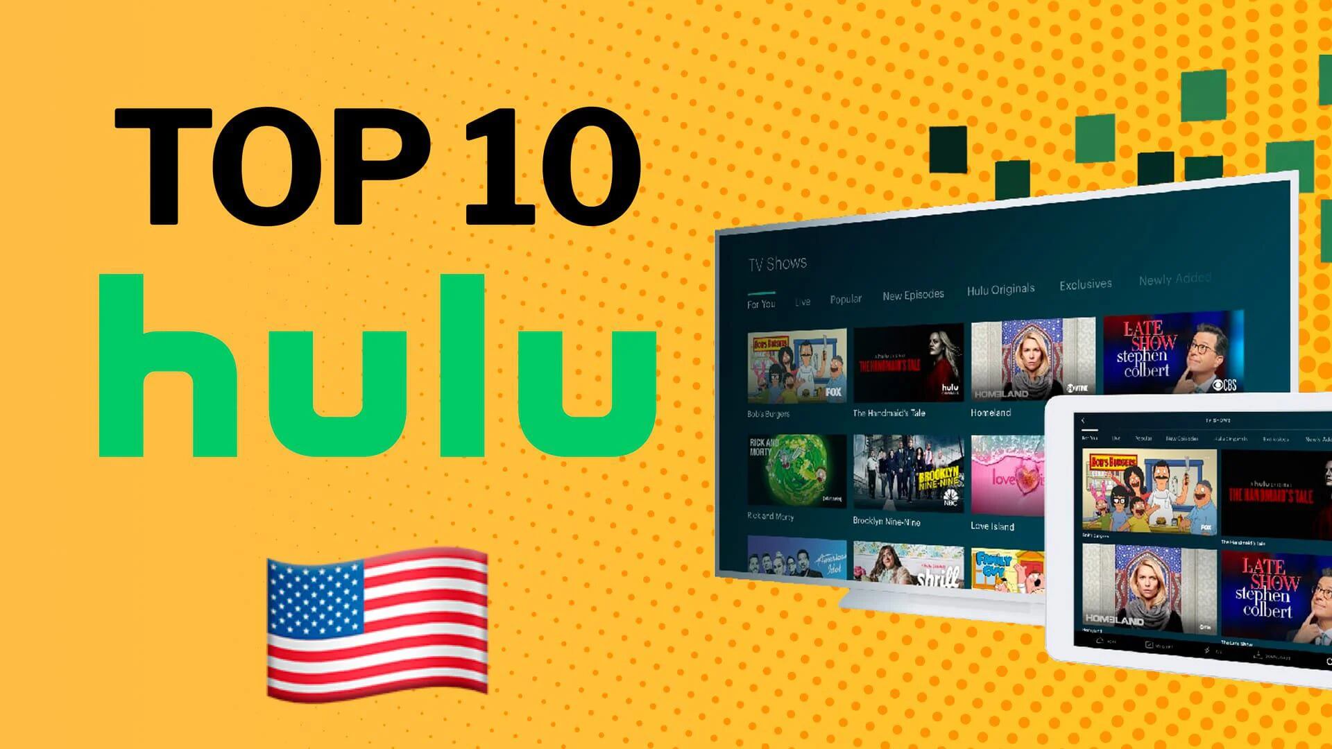 These are the titles most searched for by Hulu subscribers.  (Infobae).