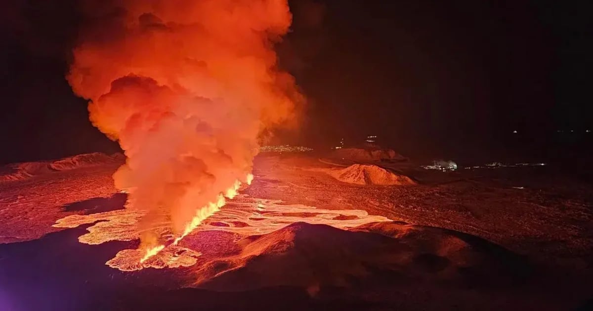 Alert in Iceland: New volcano erupts on Reykjanes peninsula