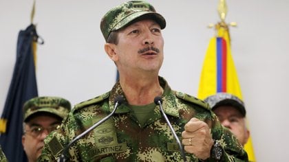 Nicacio Martínez, comandante del ejército de Colombia. (Reuters)