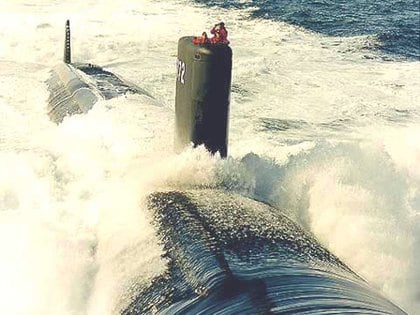 12/02/2001 El submarino estadounidense 'USS Greeneville' POLITICA NORTEAMÉRICA ESTADOS UNIDOS U.S. NAVY 