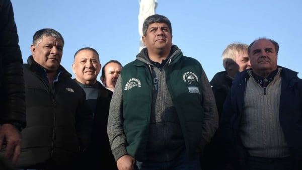 Pablo Moyano, desafiante: “Esto es un apriete, ahora que se banquen la reacción” (foto: Nicolás Stulberg)