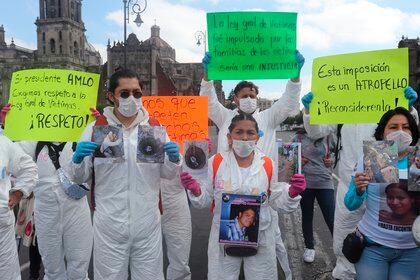 De marzo de 1964 a julio del 2020, el total de casos reportados de personas desaparecidas, no localizadas y localizadas es de 174,844,  (Foto: EFE/José Pazos)
