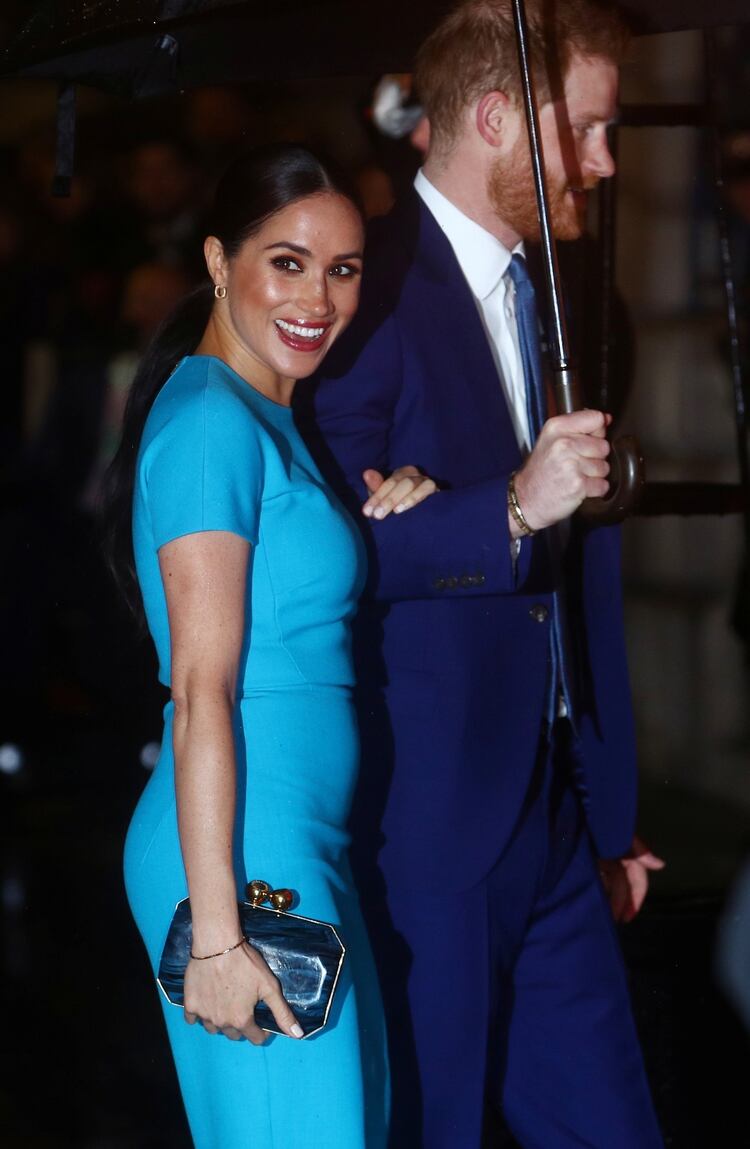 El príncipe Harry y Meghan Markle el pasado jueves a su llegada a los premios Endeavour (Reuters) 