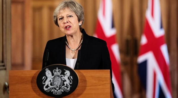 Primer ministra británica Theresa May (Jack Taylor/Pool via Reuters)