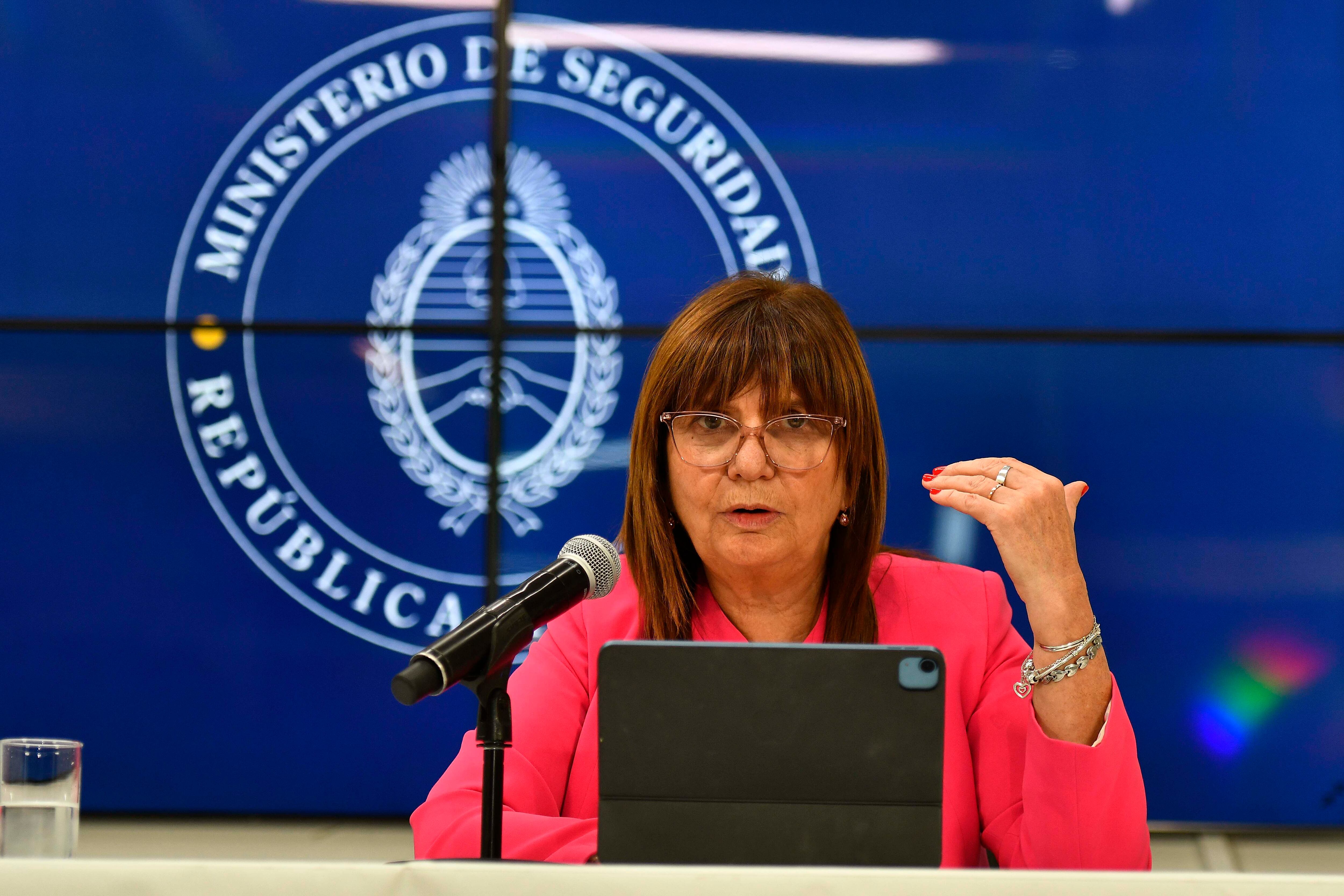 Patricia Bullrich anuncia los detalles del protocolo anti-piquetes