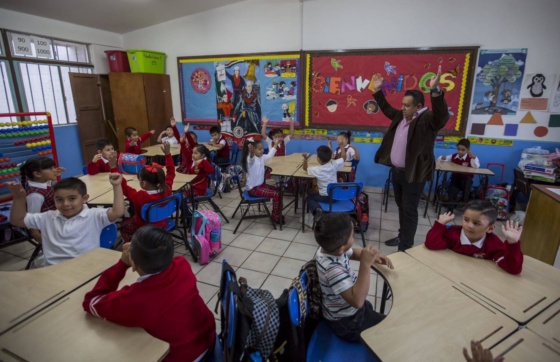 Los niños de preescolar, primaria y secundaria serán los más beneficiados con los días libres. FOTO:CUARTOSCURO