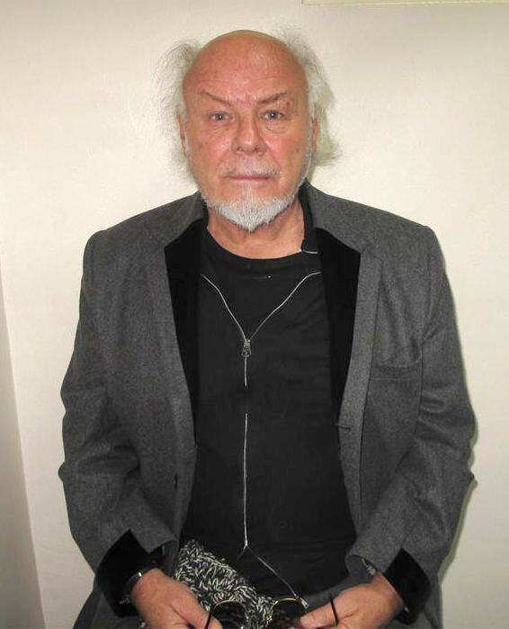 La foto policial de Gary Glitter, que fue condenado por seis delitos por abuso de menores, Fue sentenciado en 2015 ( Shutterstock)