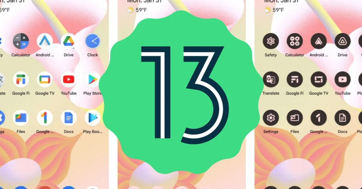 Android 13 trae un cambio de diseño para las aplicaciones más famosas como WhatsApp