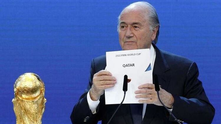 Qatar fue elegido como sede durante la presidencia de Joseph Blatter