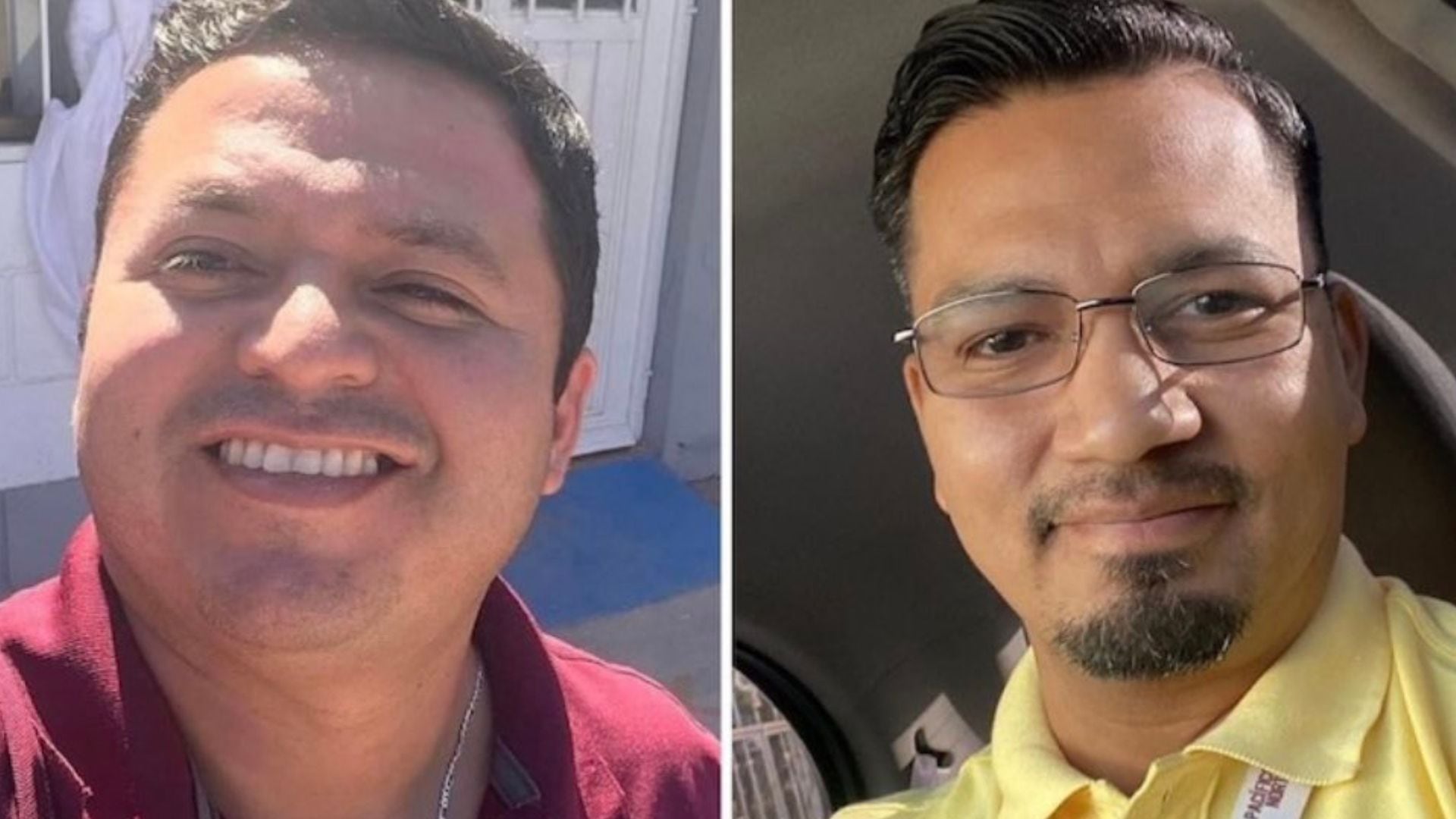 Ambos hombres fueron captados en video durante un interrogatorio. (Twitter/@michelleriveraa)