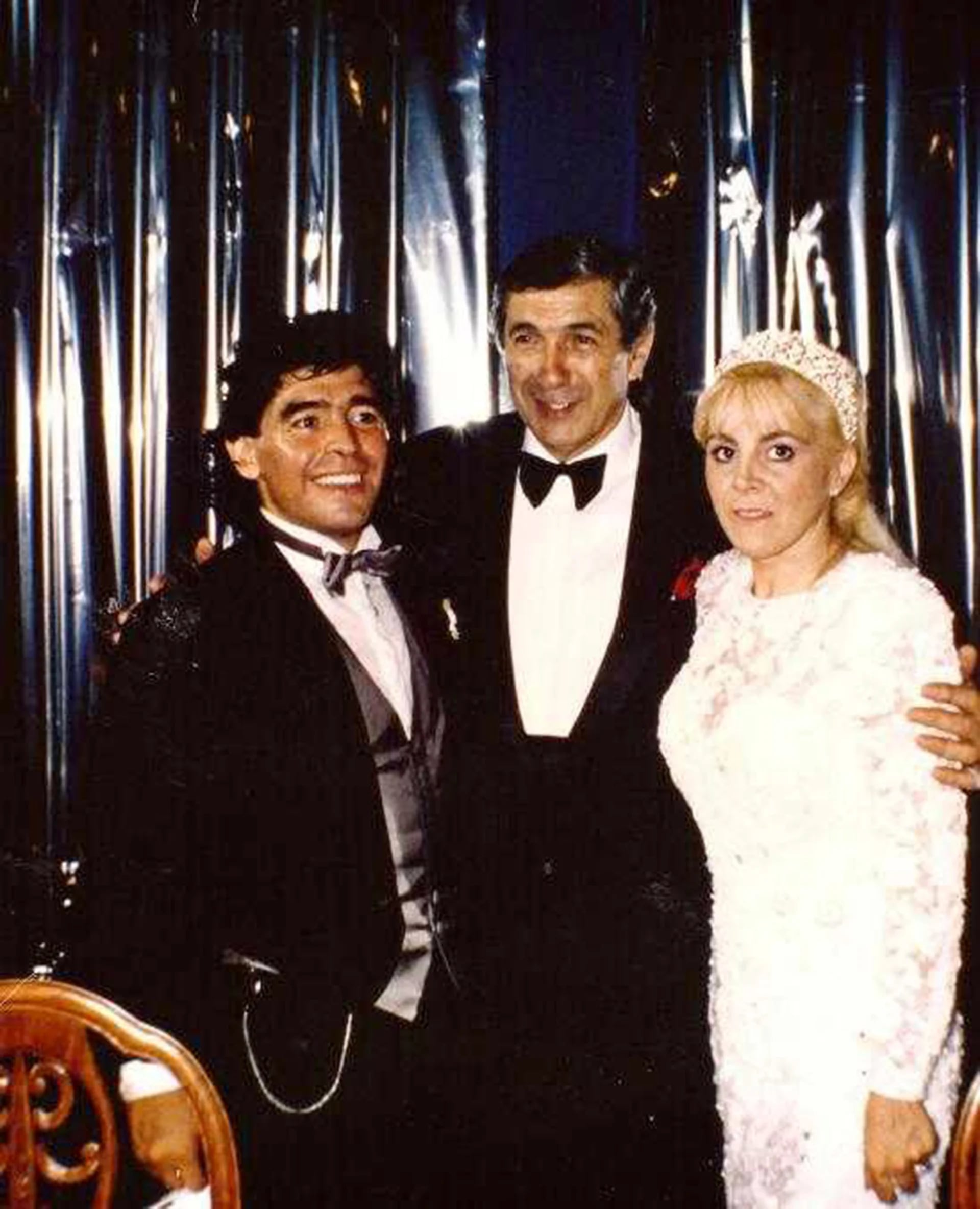 El Luna Park albergó el casamiento de Maradona en 1989