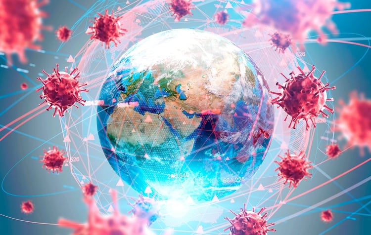 Con 98.050 casos, el número de afectados por el nuevo coronavirus COVID-19 no para de crecer, con presencia en 87 países y 3.356 muertos (Shutterstock)