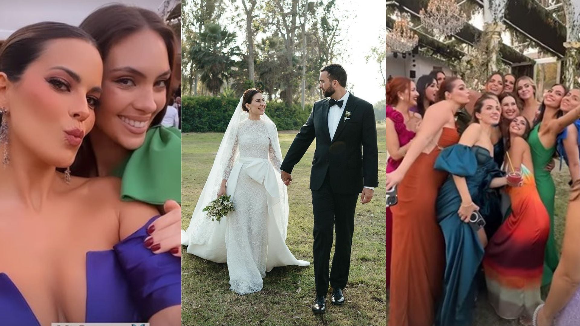 Tana Rendón se casó y ellas fueron las influencers invitadas. (Instagram)