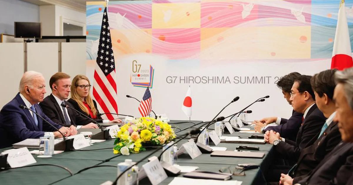 Die USA und das Vereinigte Königreich haben beim G7-Gipfel neue Sanktionen gegen Russlands „Kriegsmaschinerie“ angekündigt