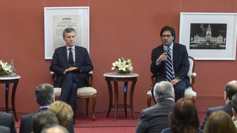 Mauricio Macri y German Garavano, ministro de Justicia