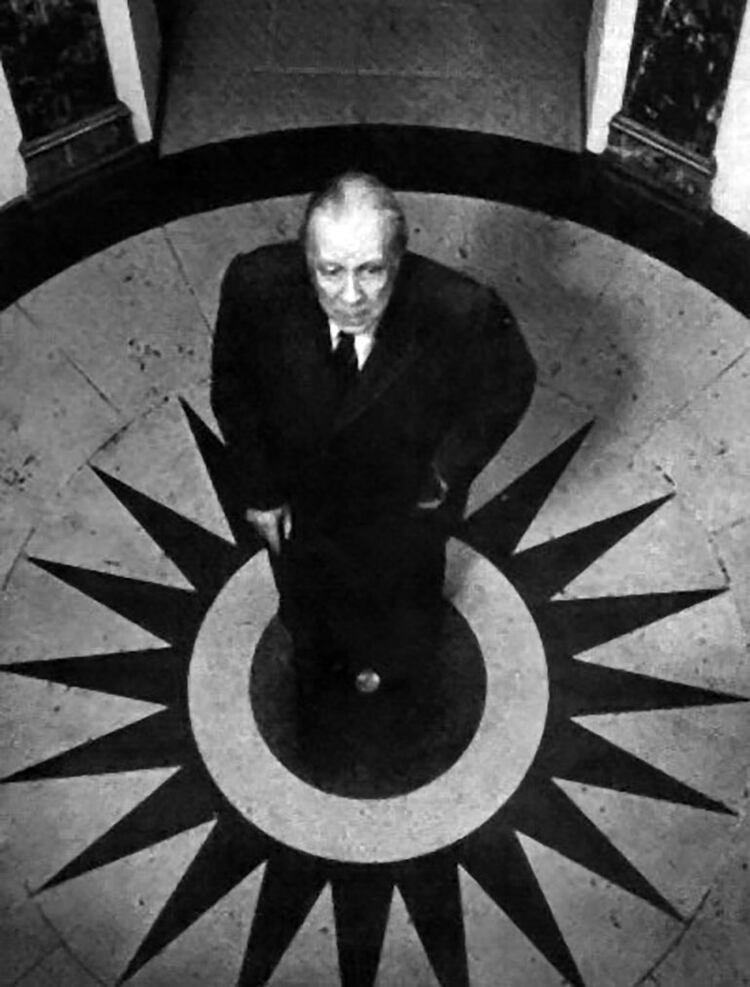 Jorge Luis Borges en 1969 en el hotel llamado L’Hôtel