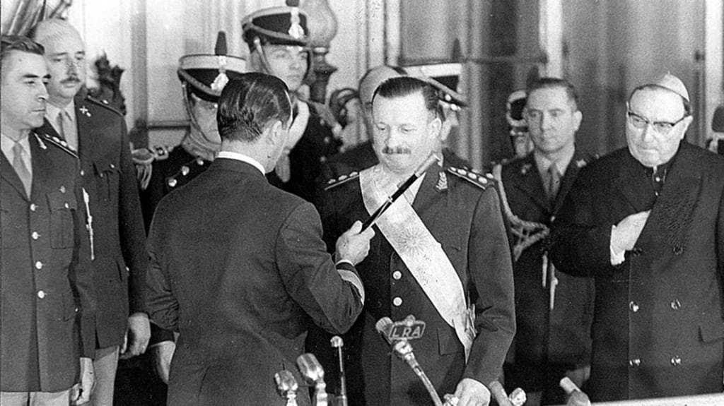 El general Onganía encabezó en 1966 el primer golpe que no se fijaba plazos sino objetivos