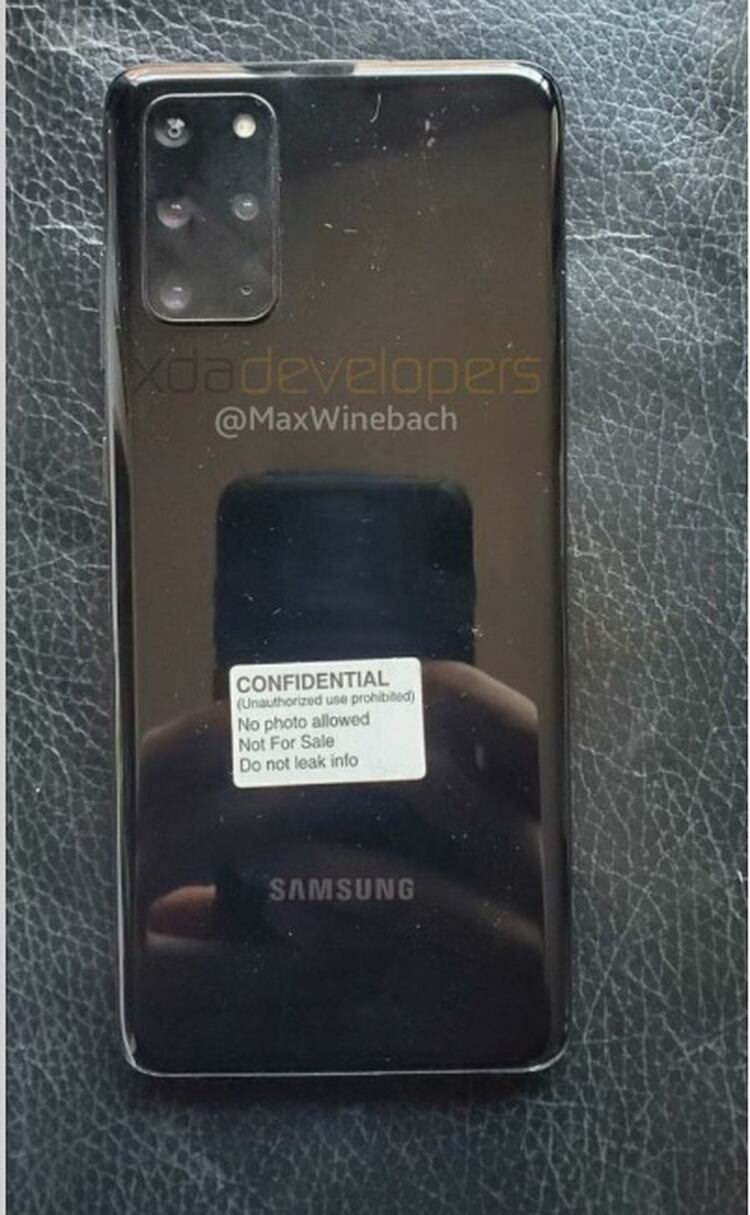 El Samsung Galaxy S20 contarÃ­a con cuatro cÃ¡maras traseras (XDA Developers)