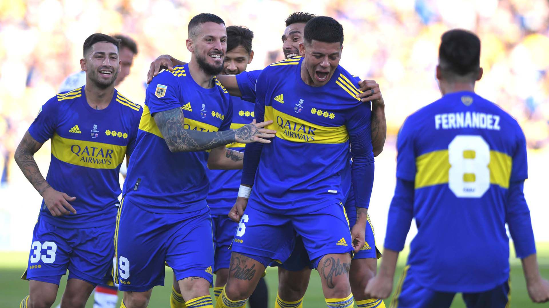 Boca Juniors goleó 3-0 a Tigre y se consagró campeón de la Copa de la Liga Profesional 