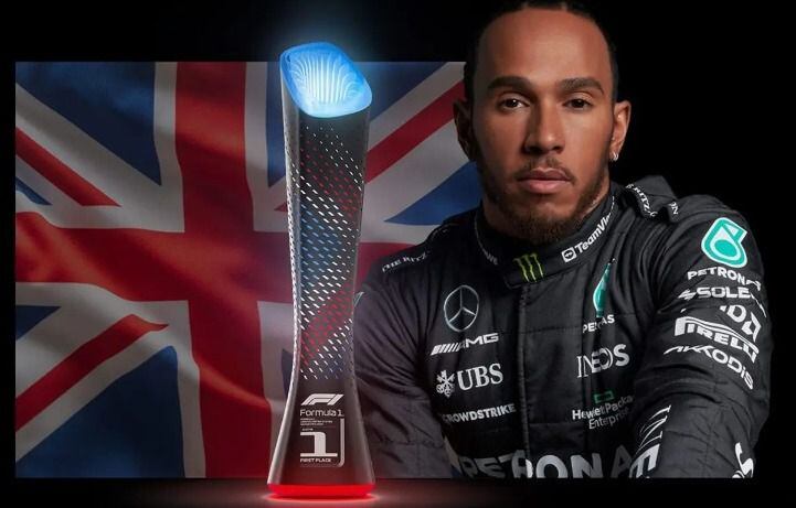 Lewis Hamilton. (Lenovo)